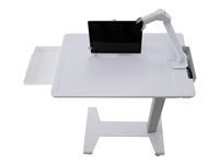 Ergotron StyleView Patient eTable vagn - för surfplatta - vit - TAA-kompatibel 24-600-A68