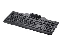 Fujitsu KB 100 SCR - tangentbord - Nordisk - svart Inmatningsenhet S26381-K100-L454
