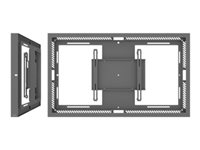 SMS Casing Wall G2 monteringssats - för LCD-display - mörkgrå, RAL 7016 701-005-22