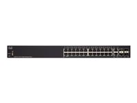 Cisco Small Business SG350-28 - switch - 28 portar - Administrerad - rackmonterbar SG350-28-K9-EU