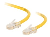 C2G Cat5e Non-Booted Unshielded (UTP) Network Crossover Patch Cable - övergångskabel - 2 m - gul 83351