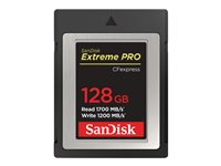 SanDisk Extreme Pro - flash-minneskort - 128 GB - CFexpress SDCFE-128G-GN4NN