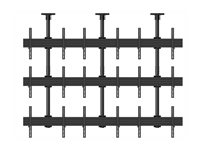 Multibrackets M Pro MBC3X3U monteringssats - för 9 LCD-displayer - svart 7350073733576