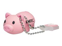 EMTEC Novelty 3D M319 Animals Piggy - USB flash-enhet - 16 GB ECMMD16GM319