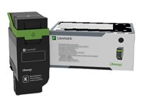 Lexmark - svart - original - tonerkassett - LCCP 75M0X10