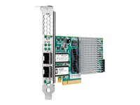 HP NC523SFP - nätverksadapter - PCIe 2.0 x8 - 2 portar 593742-001