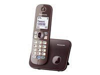 Panasonic KX-TG6811 - trådlös telefon med nummerpresentation KX-TG6811GA