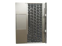 Lenovo - tangentbord - med pekplatta - AZERTY - belgisk - silverplatina Inmatningsenhet 5N20P20552