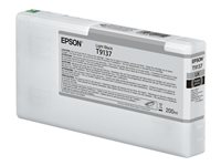 Epson T9137 - gråsvart - original - bläckpatron C13T913700