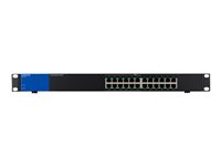 Linksys Business LGS124P - switch - 24 portar - ohanterad - rackmonterbar LGS124P-EU