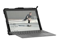 UAG Case for Microsoft Surface Go 3/Go 2/Go [10.5-inch] - Metropolis Black - baksidesskydd för surfplatta 321076114040