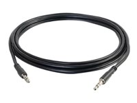 C2G Slim 6ft Slim Aux 3.5mm Audio Cable - M/M - ljudkabel - 1.83 m 22601