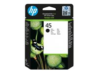 HP 45 Large - Stor - svart - original - bläckpatron 51645AE