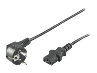 MicroConnect - strömkabel - power IEC 60320 C13 till power CEE 7/7 - 2 m PE0104020