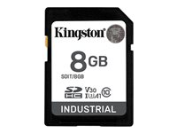 Kingston Industrial - flash-minneskort - 8 GB - microSDHC UHS-I SDIT/8GB