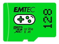 EMTEC Gaming - flash-minneskort - 128 GB - mikroSDXC UHS-I ECMSDM128GXCU3G