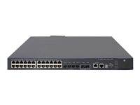 HPE 5500-24G-PoE+-4SFP HI Switch with 2 Interface Slots - switch - 24 portar - Administrerad - rackmonterbar JG541A