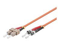 MicroConnect nätverkskabel - 0.5 m - orange FIB1220005-2