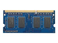 HP - DDR3 - modul - 4 GB - SO DIMM 204-pin - 1600 MHz / PC3-12800 - ej buffrad B4U39AT