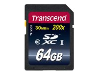 Transcend Premium - flash-minneskort - 64 GB - SDXC TS64GSDXC10