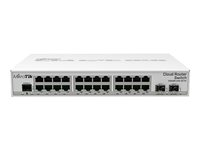 MikroTik Cloud Router Switch CRS326-24G-2S+IN - switch - 26 portar - Administrerad CRS326-24G-2S+IN