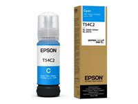 Epson T54C - cyan - original - påfyllnadsbläck C13T54C220