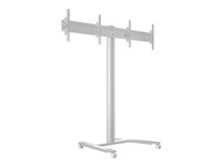 Multibrackets M Display Stand 180 HD Dual ställ - för 2 LCD-bildskärmar - silver 7350073735365