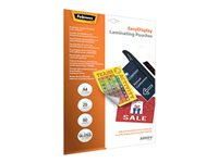 Fellowes Admire EasyDisplay - 25-pack - A4 - lamineringsfickor 5601703