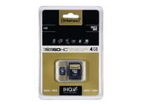 Intenso - flash-minneskort - 4 GB - microSDHC 3403450