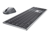 Dell Premier Multi-Device KM7321W - sats med tangentbord och mus - QWERTY - isländsk - Titan gray Inmatningsenhet KM7321WGY-ICE
