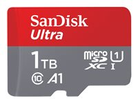 SanDisk Ultra - flash-minneskort - 1 TB - mikroSDXC UHS-I SDSQUA4-1T00-GN6MA