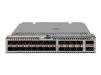 HPE 24-port Converged Port and 2-port QSFP+ Module - expansionsmodul - 10 Gigabit SFP+ x 24 + QSFP+ x 2 JH184A