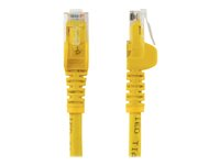 StarTech.com 5m CAT6 Ethernet Cable, 10 Gigabit Snagless RJ45 650MHz 100W PoE Patch Cord, CAT 6 10GbE UTP Network Cable w/Strain Relief, Yellow, Fluke Tested/Wiring is UL Certified/TIA - Category 6 - 24AWG (N6PATC5MYL) - nätverkskabel - 5 m - gul N6PATC5MYL