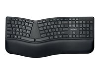 Kensington Pro Fit Ergo Wireless Keyboard - tangentbord - hela norden - svart Inmatningsenhet K75401PN