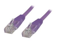 MicroConnect nätverkskabel - 2 m - lila B-FTP602P