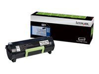 Lexmark 500UA - Ultra High Yield - svart - original - tonerkassett - LCCP 50F0UA0