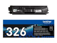 Brother TN326BK - svart - original - tonerkassett TN326BK