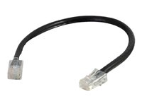 C2G Cat5e Non-Booted Unshielded (UTP) Network Patch Cable - patch-kabel - 1 m - svart 83041