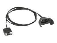 Zebra RS232 Communication and Charging Cable - seriell kabel - DB-9 till kontakt för hand-PC 25-67866-03R