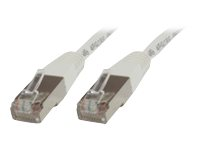 MicroConnect nätverkskabel - 3 m - vit STP603W