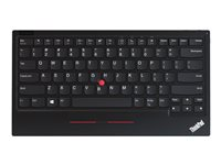 Lenovo ThinkPad TrackPoint Keyboard II - tangentbord - med Trackpoint - USA/Storbritannien - pure black Inmatningsenhet 4Y40X49520