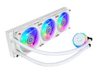 Cooler Master MasterLiquid PL360 FLUX - White Edition - kylsystem med vätska till processorn MLY-D36M-A23PZ-RW