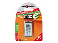 ANSMANN maxE plus batteri x 9V - NiMH 5035451