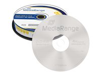 MediaRange - DVD+RW x 10 - 4.7 GB - lagringsmedier MR451