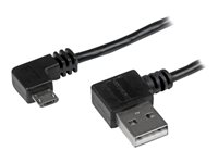 StarTech.com Micro-USB-kabel med rätvinkliga anslutningar - M/M - 1 m - USB-kabel - mikro-USB typ B till USB - 1 m USB2AUB2RA1M
