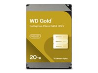 WD Gold WD202KRYZ - hårddisk - Enterprise - 20 TB - SATA 6Gb/s WD202KRYZ