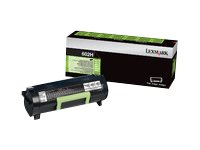 Lexmark 600HA - Lång livslängd - svart - original - tonerkassett - LCCP 60F0HA0