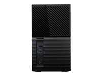 WD My Book Duo WDBFBE0440JBK - hårddisk - 44 TB - USB 3.2 Gen 1 WDBFBE0440JBK-EESN