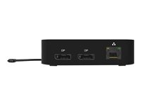 PORT connect - dockningsstation - USB-C 3.1 Gen 2 - 2 x DP - 1GbE 901907-EU