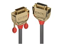 Lindy Gold - DVI-förlängningskabel - DVI-D till DVI-D - 2 m 36212